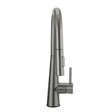 Welba Kitchen Mixer Tap Pull Out Faucet 2-Mode Swivel Grey - Top-Down View