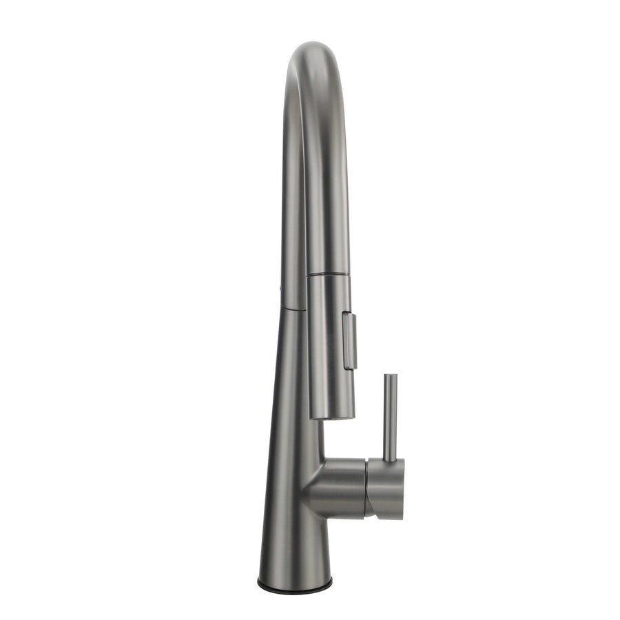 Welba Kitchen Mixer Tap Pull Out Faucet 2-Mode Swivel Grey, image 4