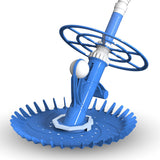 AURELAQUA Automatic Pool Cleaner, Flow-valve Suction Tech for Floors, Walls & Waterline