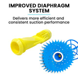 AURELAQUA Automatic Pool Cleaner, Flow-valve Suction Tech for Floors, Walls & Waterline - Extra Image