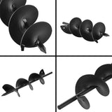 Heavy-Duty GIANTZ 75x300mm Power Garden Auger for Efficient Earth Planting