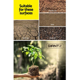 Heavy-Duty GIANTZ 75x300mm Power Garden Auger for Efficient Earth Planting - Close-Up Angle