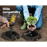 GIANTZ Power Garden Auger Small Earth Planter 75 X 600MM Black - Close-Up Angle