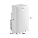 Olimpia Splendid ProCool 16E Portable AC and Dehumidifier Refurbished - Front View