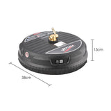 Jet-USA 15' Nylon Pressure Washer Surface Cleaner, 1/4' Fitting, For Concrete Driveway Patio Floor
