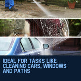 Jet-USA 1800PSI Electric High Pressure Washer- RX450 - Side View