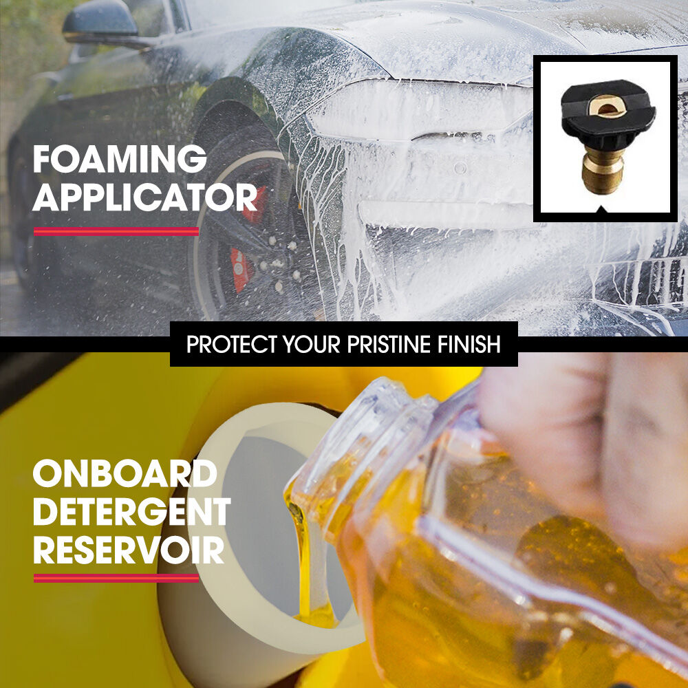 JET-USA RX550 Electric High Pressure Washer 3500PSI Ultimate Pack, 5 Nozzles, Spin & Wheel Brush, Deck Cleaner, Turbo Head, Angled Lance, 30M Hose Reach