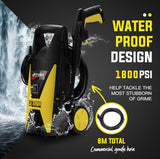 Jet-USA 1800PSI Electric High Pressure Washer- RX470 - Side View