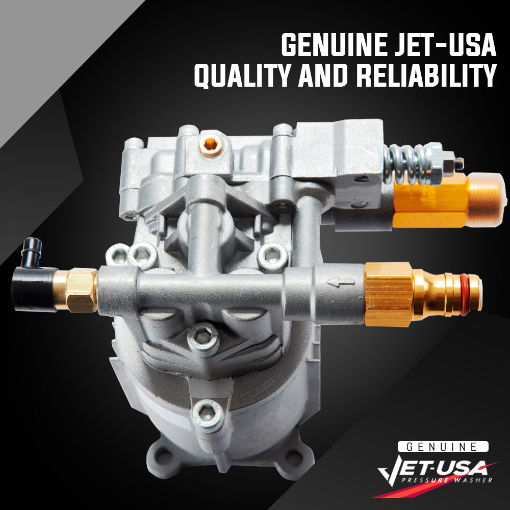 Jet-USA High Pressure Washer Cleaner Replacement Pump for all brand models with 3/4 Inch Shaft