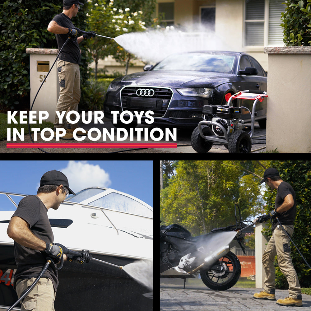 Jet-USA 4800PSI Petrol-Powered High Pressure Cleaner Washer - TX770