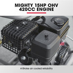 JET-USA 5000PSI Commercial Petrol Powered High Pressure Washer, 15HP 420cc, Italian Made Adjustable AR Pump,, image 3