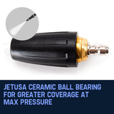 Jet-USA 2500PSI High Pressure Washer Turbo Head Nozzle - Low Angle