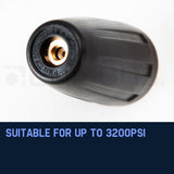 Jet-USA 2500PSI High Pressure Washer Turbo Head Nozzle