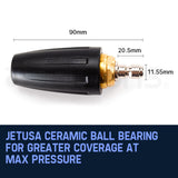 Jet-USA 2500PSI High Pressure Washer Turbo Head Nozzle
