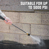 JET-USA 5000PSI Turbo Head Nozzle for High Pressure Washer Cleaner