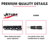 Jet-USA 4000PSI 5.5M Long Telescopic Universal Pressure Washer Cleaner Pole Wand Extension Lance - Close-Up Angle