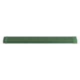 Metal Plant Support Stakes Set - 24 Green 92cm Garden Supports - Top-Down View