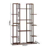 Livsip Plant Stand 7-tier Planter Shelf Bamboo