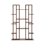 Livsip Plant Stand 7-tier Planter Shelf Bamboo - Side View