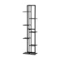 Livsip 7 Tiers Bamboo Plant Stand Staged Black