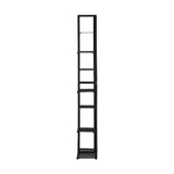 Livsip 7 Tiers Bamboo Plant Stand Staged Black - Side View