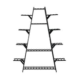 Livsip Plant Stand 12-shelf Bamboo Frame Black