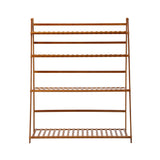 Livsip Plant Shelf Rack Display Stand 4-tier Indoor Outdoor - Rear View