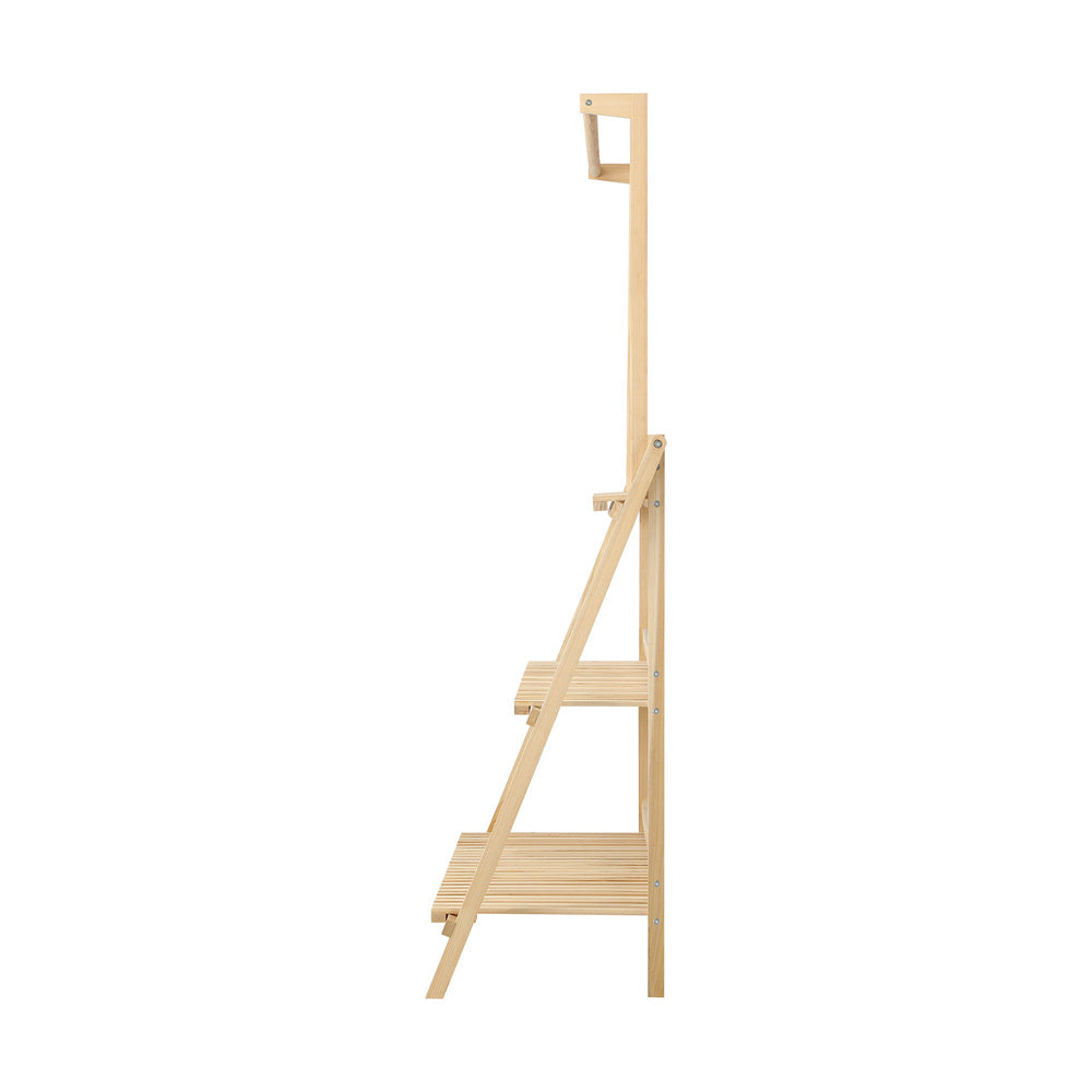 Livsip 3 Tier Plant Stand Flower Pot Shelf Wooden