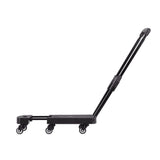 Giantz Folding Hand Truck Platform Trolley Foldable Dolly Cart 200kg Load Black