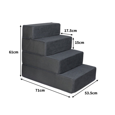 PaWz Dog Stairs Ramp Portable Climbing Queen 9KG-2018816882274078722