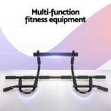 Everfit Pull Up Bar 104CM Doorway Chin Up Horizontal Bar Gym - Top-Down View