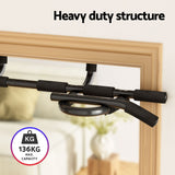Everfit Pull Up Bar 104CM Doorway Chin Up Horizontal Bar Gym - Rear View