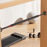 Everfit Pull Up Bar 90CM-125CM Doorway Chin Up Horizontal Bar Gym - Low Angle