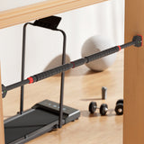 Everfit Pull Up Bar 90CM-125CM Doorway Chin Up Horizontal Bar Gym - Low Angle