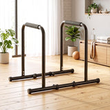 Everfit Dip Station Parallette Bars Home Gym Workout Stand Black - Extra Image