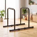 Everfit Dip Station Parallette Bars Home Gym Workout Stand Black - Extra Image