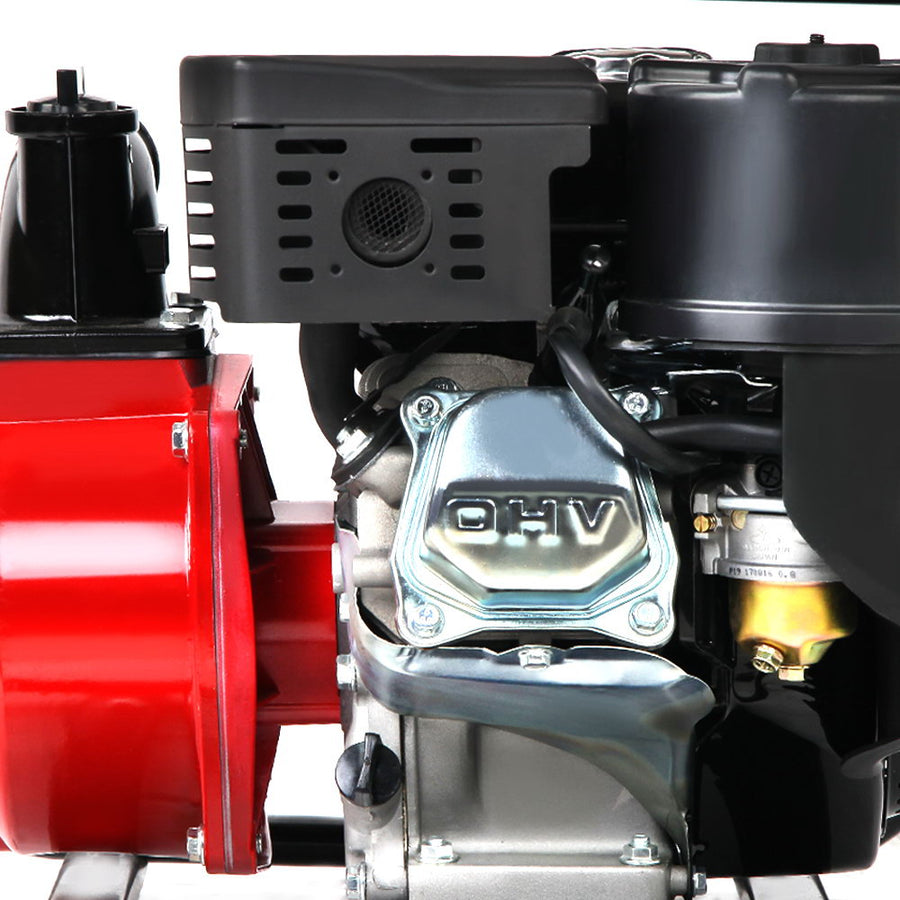 Giantz 2 inch petrol water pump with 210cc 4-stroke engine, black and red, image 10