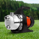 High-Efficiency 1500W Stainless Steel Garden Water Pump - Low Angle
