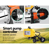 Giantz 1500W Automatic High Efficiency Garden Water Pump with Pressure Control - 45-Degree Angle