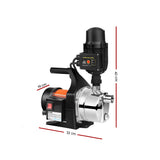 Giantz Garden Water Pump High Pressure 800W Max. Tank Rain Farm Irrigation House Black - Side View