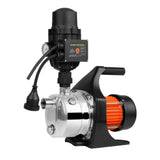 Giantz Garden Water Pump High Pressure 800W Max. Tank Rain Farm Irrigation House Black - Top-Down View