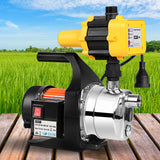 Giantz 800W High-Performance Automatic Garden Water Pump with Pressure Controller - Low Angle