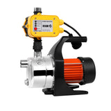 Giantz Garden Water Jet Pump High Pressure 800W Max. Tank Rain Farm Irrigation Yellow - Top-Down View