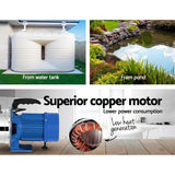 Stainless Steel 2300W High Pressure Garden Water Pump - 45-Degree Angle