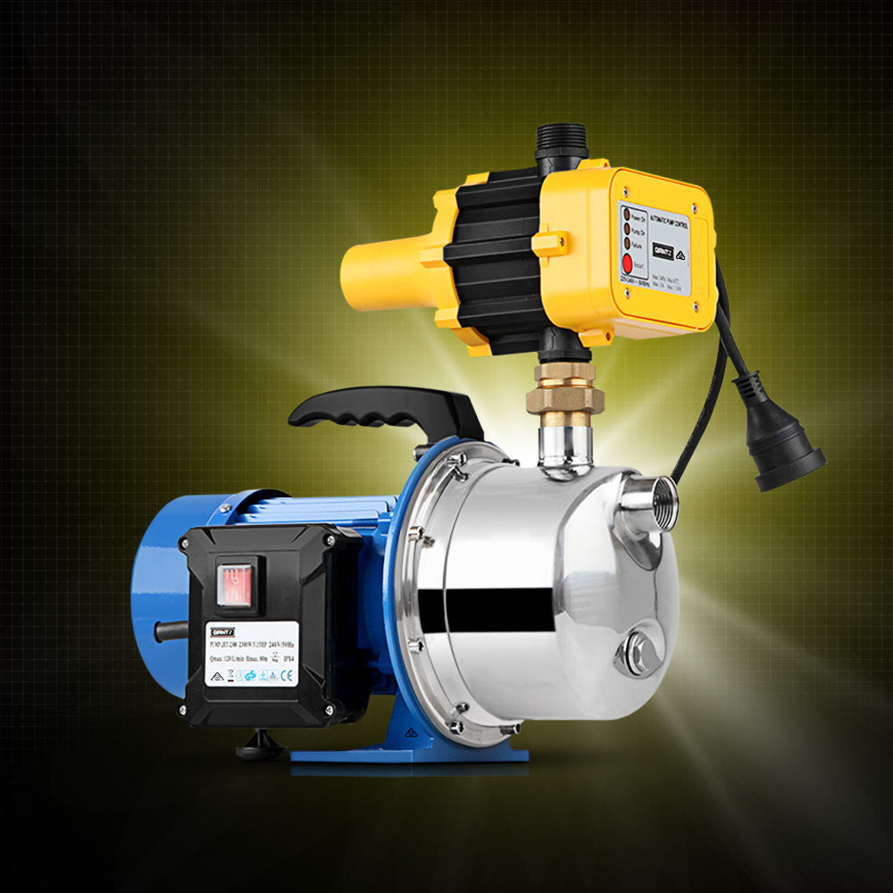 Giantz 2300W High-Performance Automatic Garden Jet Water Pump with Pressure Controller