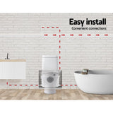 Giantz Macerator Sewerage Pump Waste Water Marine Toilet Disposal Unit Clean - Rear View