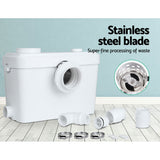 Giantz Macerator Sewerage Pump Waste Water Marine Toilet Disposal Unit Laundry - 45-Degree Angle