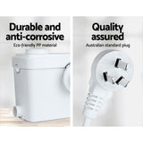 Giantz Macerator Sewerage Pump Waste Water Marine Toilet Disposal Unit Laundry - Rear View