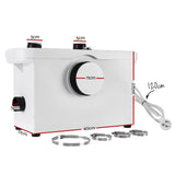 Versatile Macerator Pump for Effortless Waste Management in Marine and Home Applications - Front View