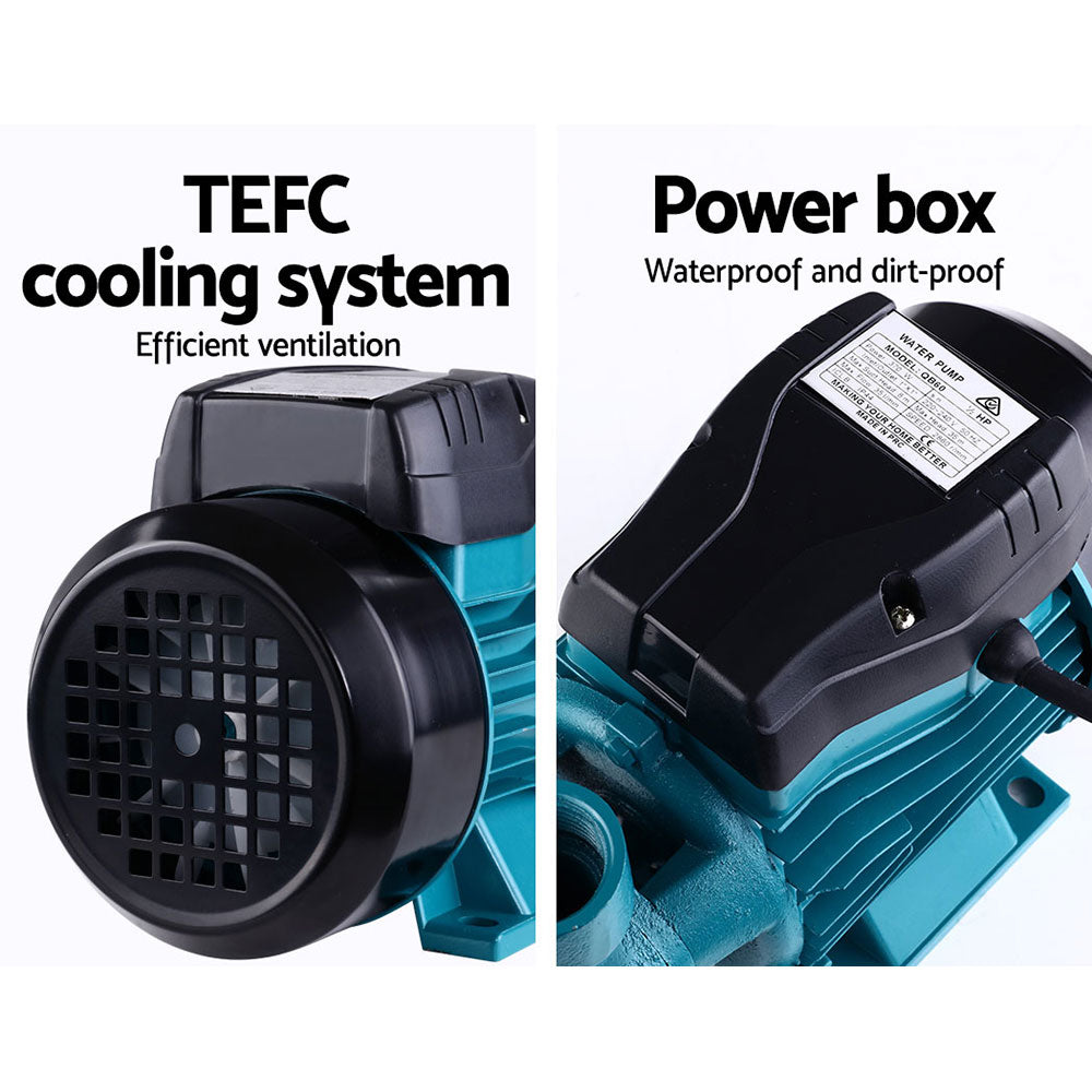 High-Performance Peripheral Water Pump for Garden and Irrigation – QB60 Model